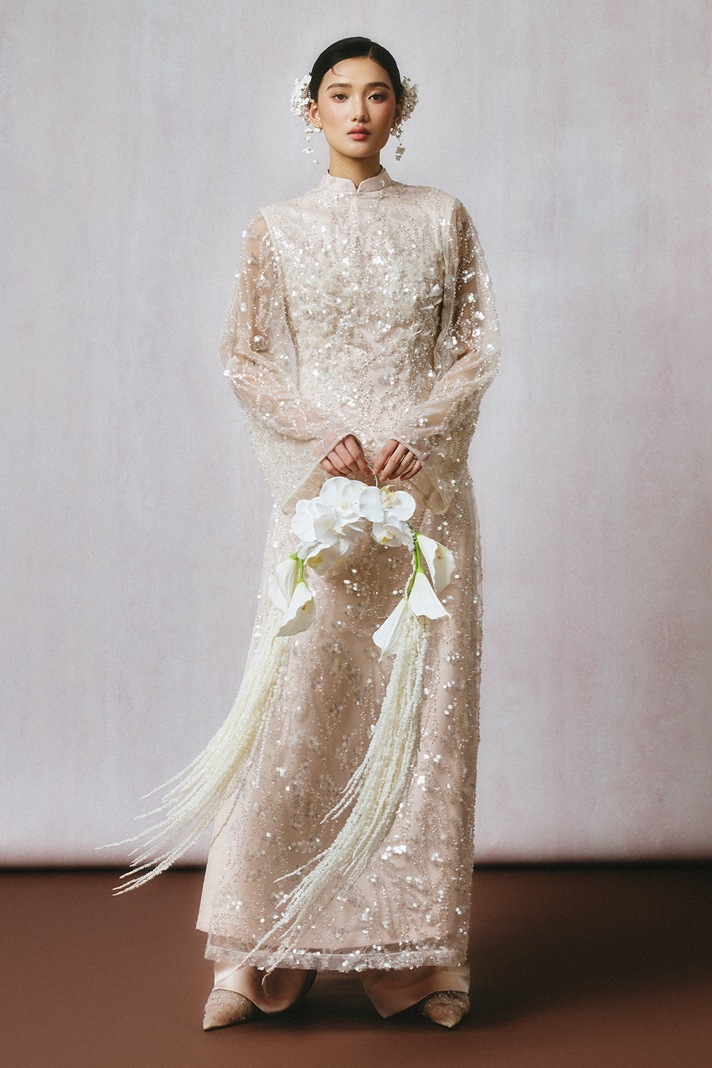 Van Tinh Straight Silk Pants - MEAN BLVD