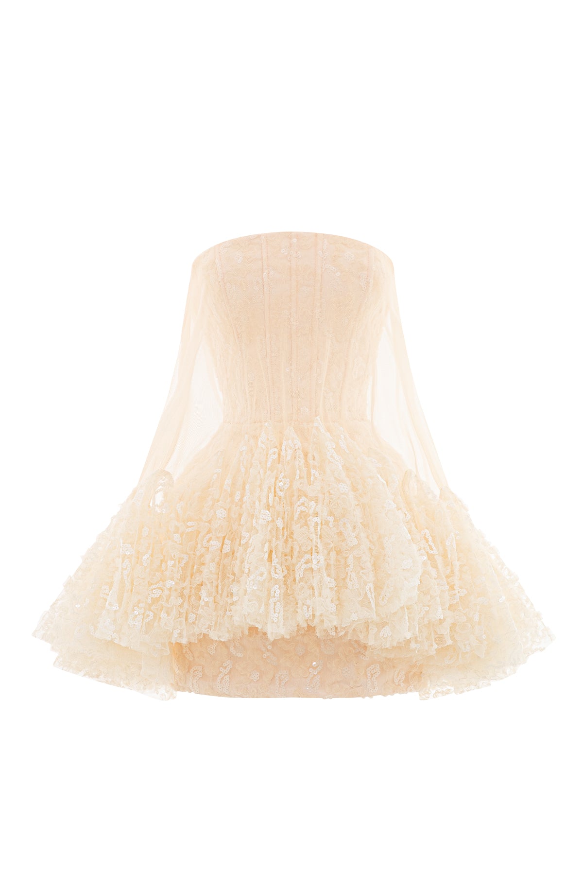 Vanila Babydoll Mini Dress - MEAN BLVD