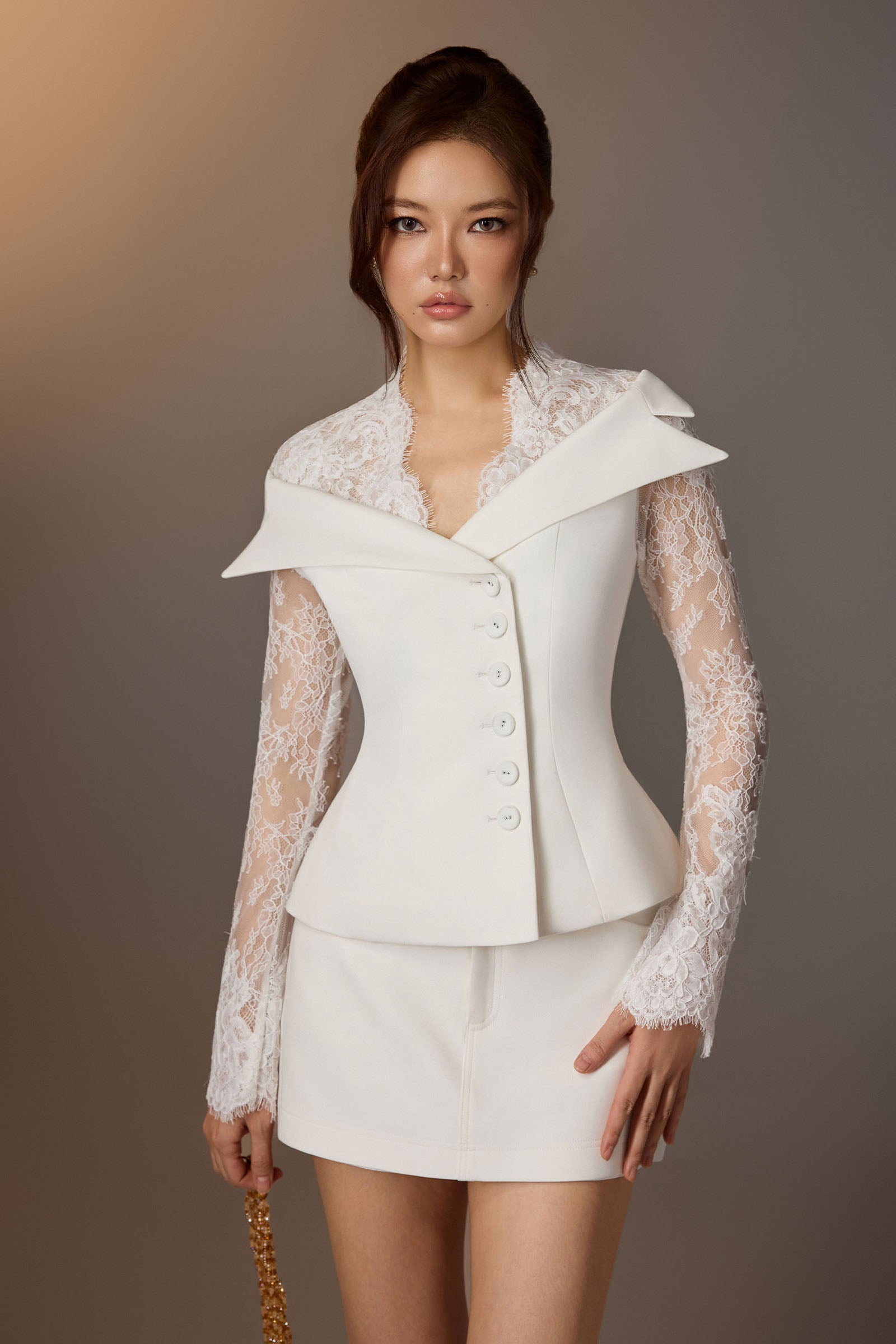 Velin Peplum Top - MEAN BLVD