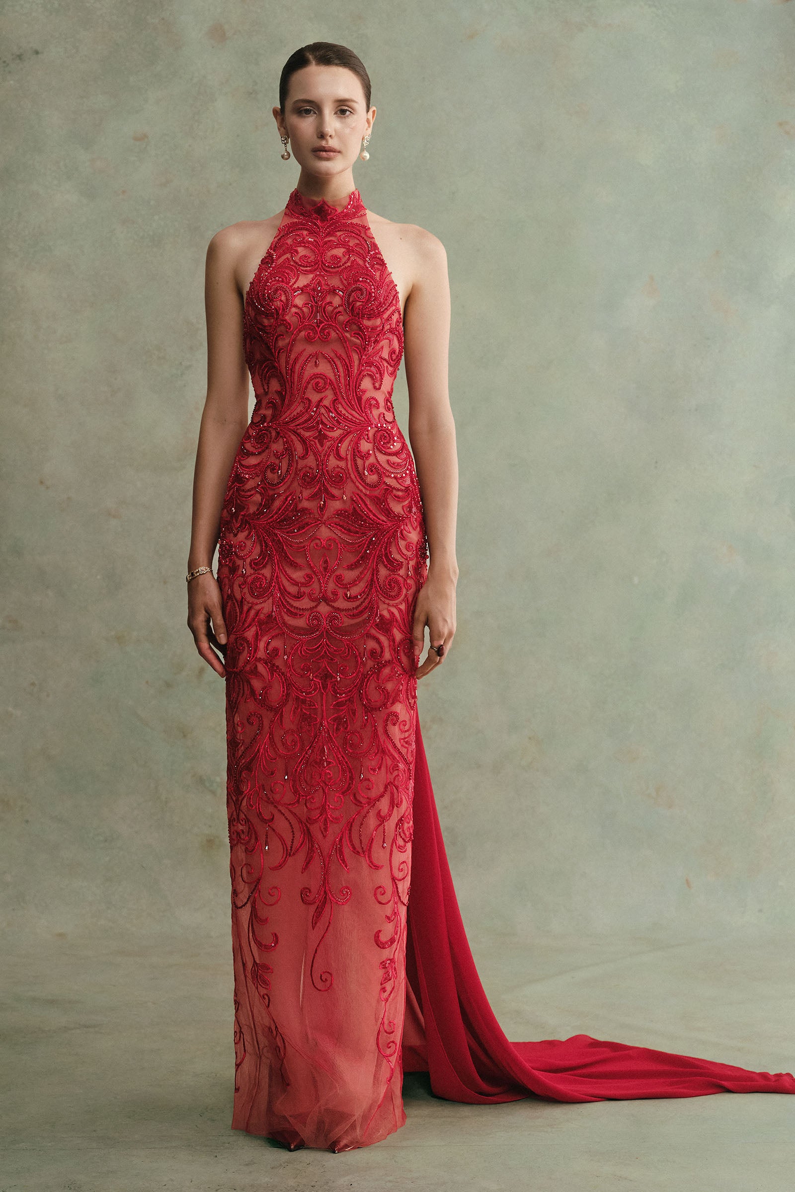 Velora Embroidery Maxi Dress - MEAN BLVD