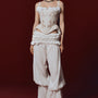 Venetian Peplum Embroidery Top - MEAN BLVD