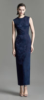 Venezia Round Neck Midi Dress - MEAN BLVD