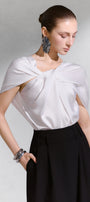 Veris Draped Top - MEAN BLVD
