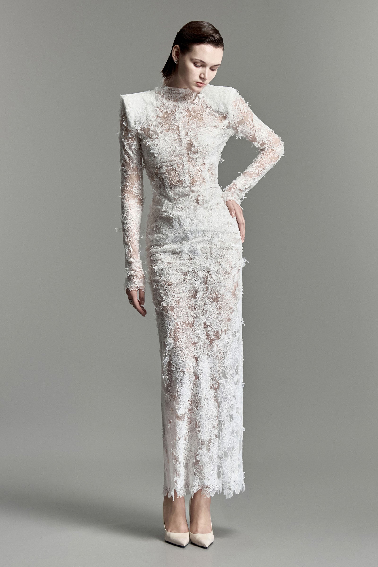 Verona High Neck Maxi Dress - MEAN BLVD