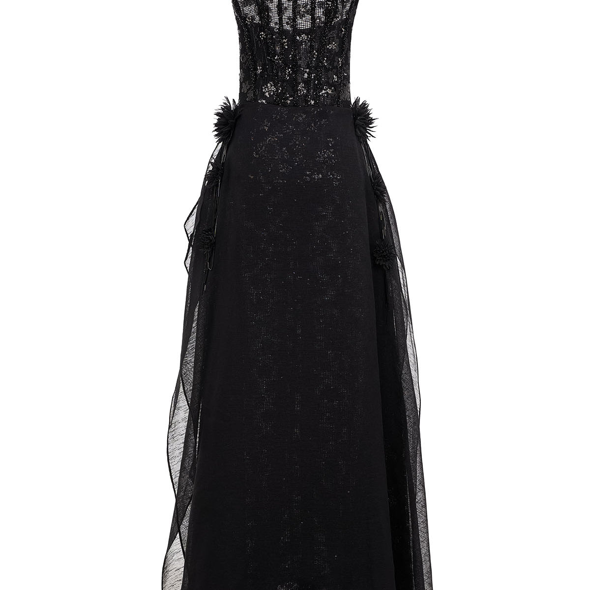 Vesara Applique Maxi Dress - MEAN BLVD