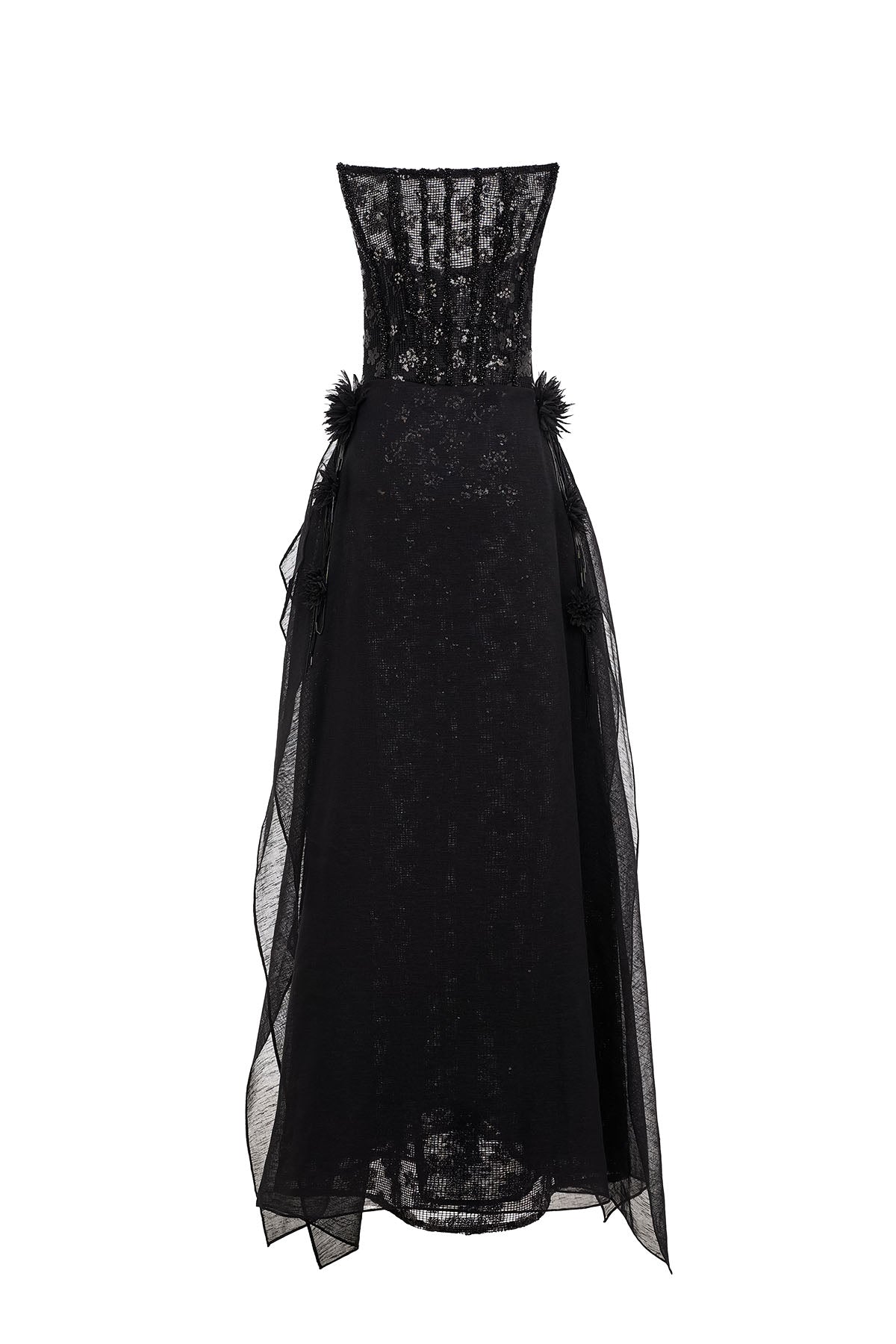Vesara Applique Maxi Dress - MEAN BLVD
