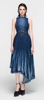 Vesper Asymmetric Midi Dress - MEAN BLVD