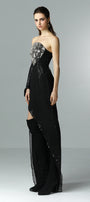 Vesper Curved Neck Maxi Dress - MEAN BLVD