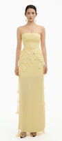 Vesper Ruched Maxi Dress - MEAN BLVD