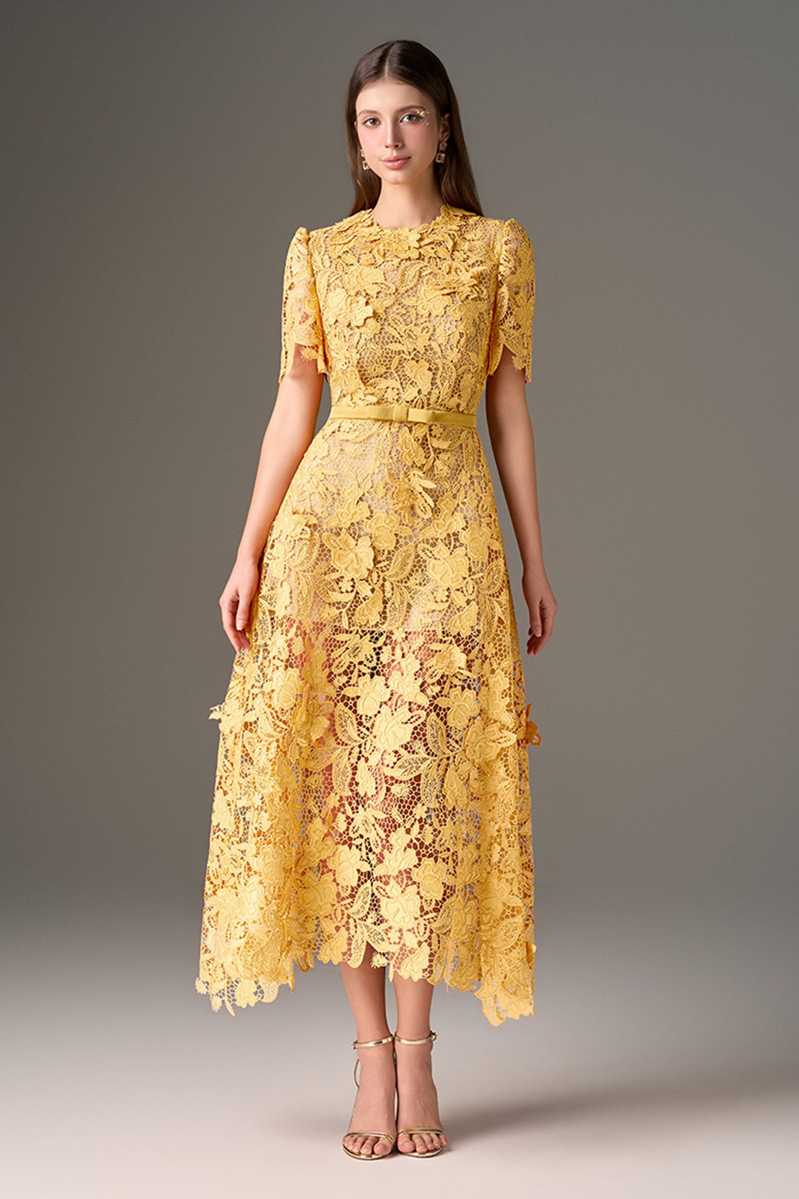 Vexa A-line Midi Dress - MEAN BLVD