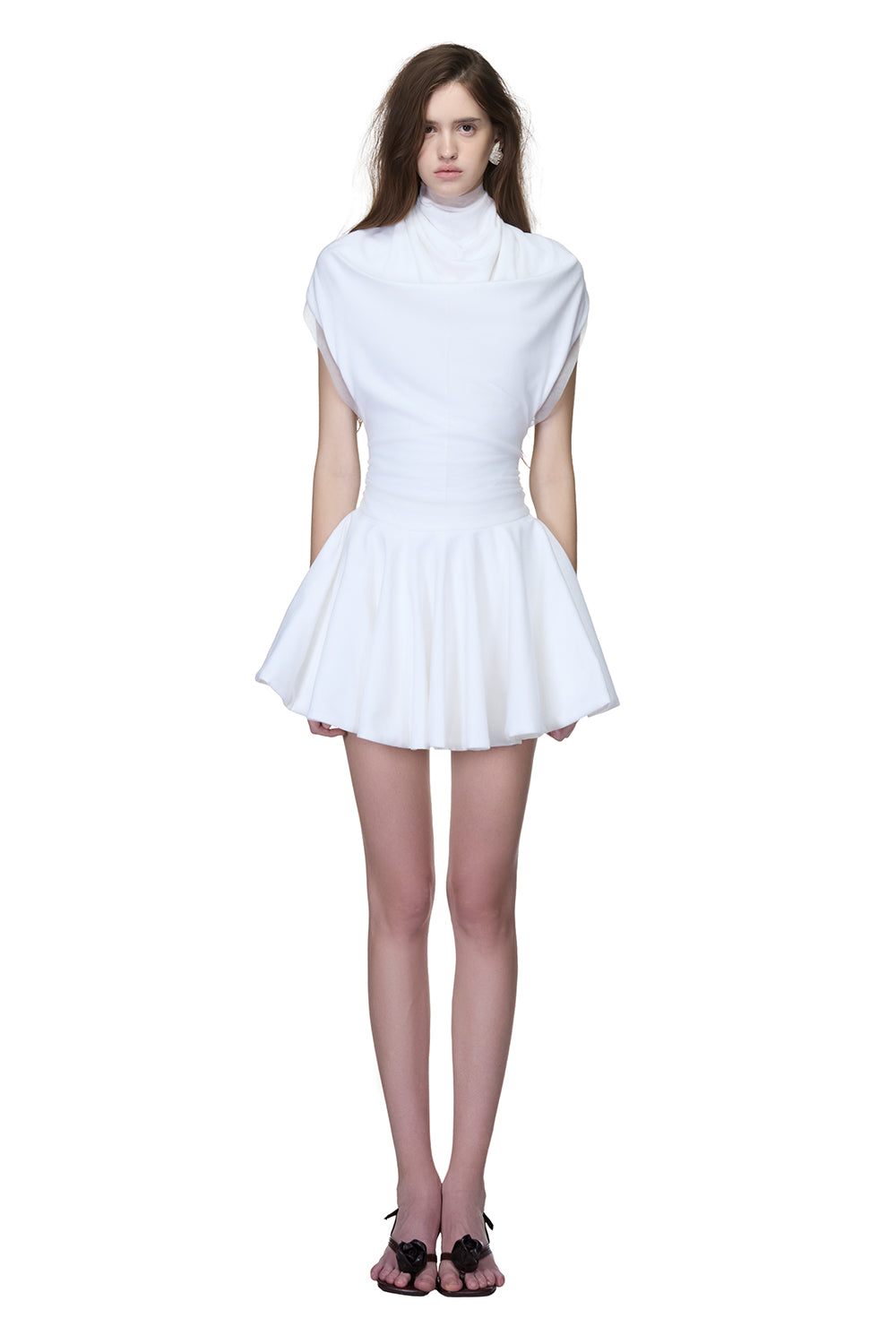 Vexael Mock Neck Top - MEAN BLVD