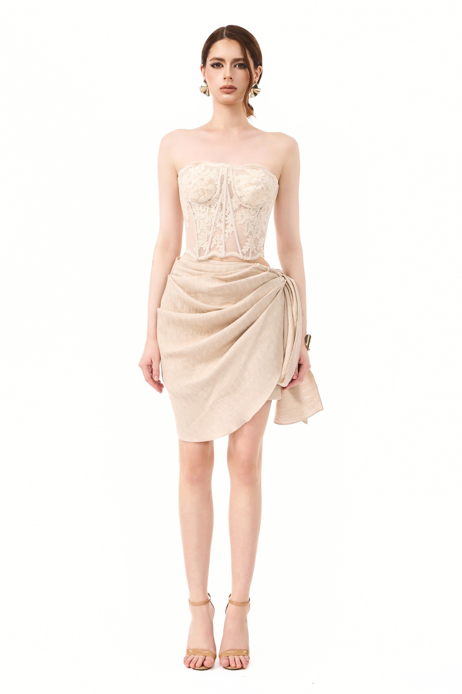 Veya Draped Skirt - MEAN BLVD