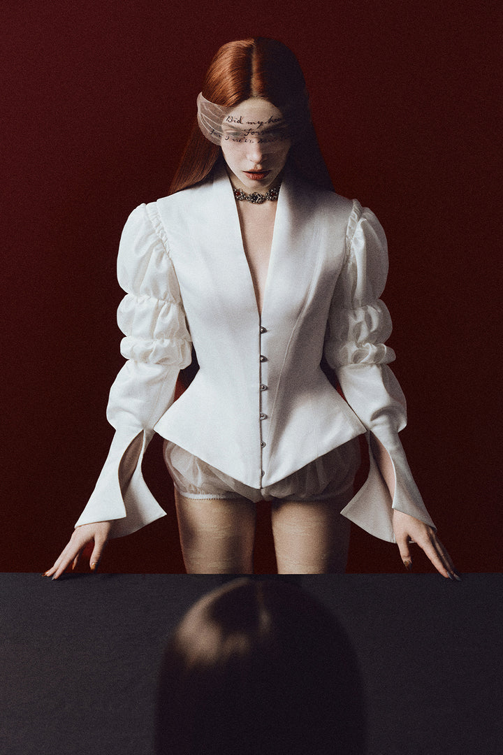 Viola Peplum Gathering Set - MEAN BLVD