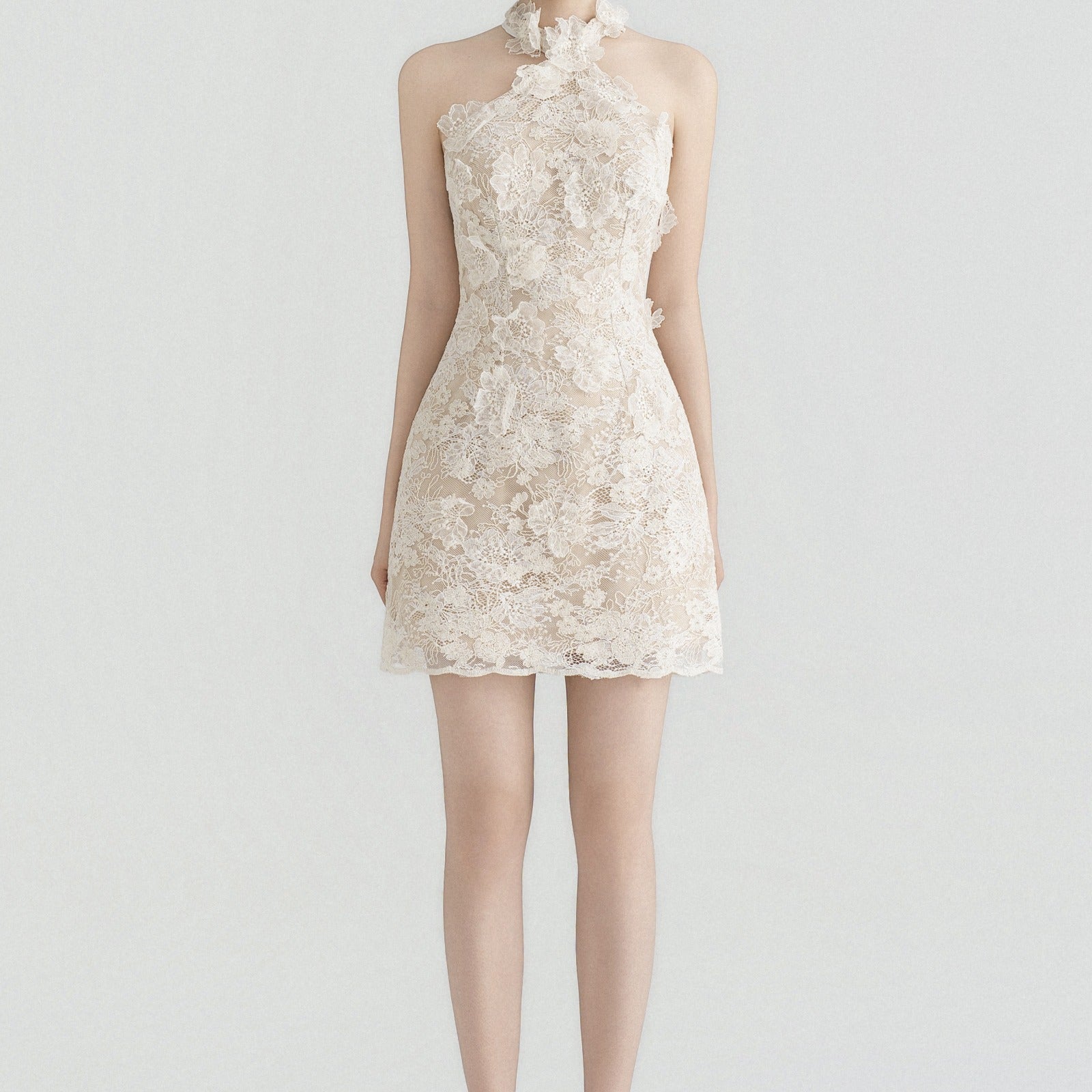 Virelle Applique Mini Dress - MEAN BLVD