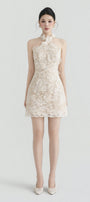 Virelle Applique Mini Dress - MEAN BLVD