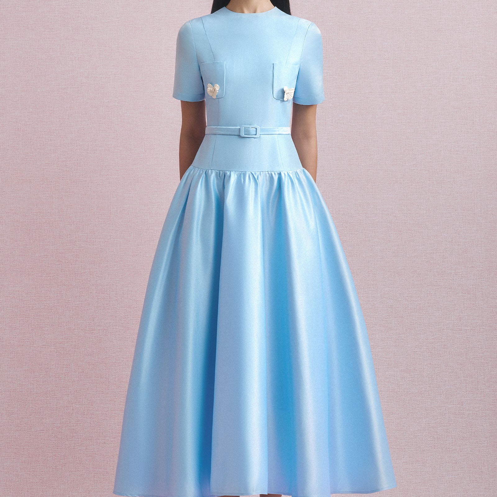 Visan A-line Midi Dress - MEAN BLVD