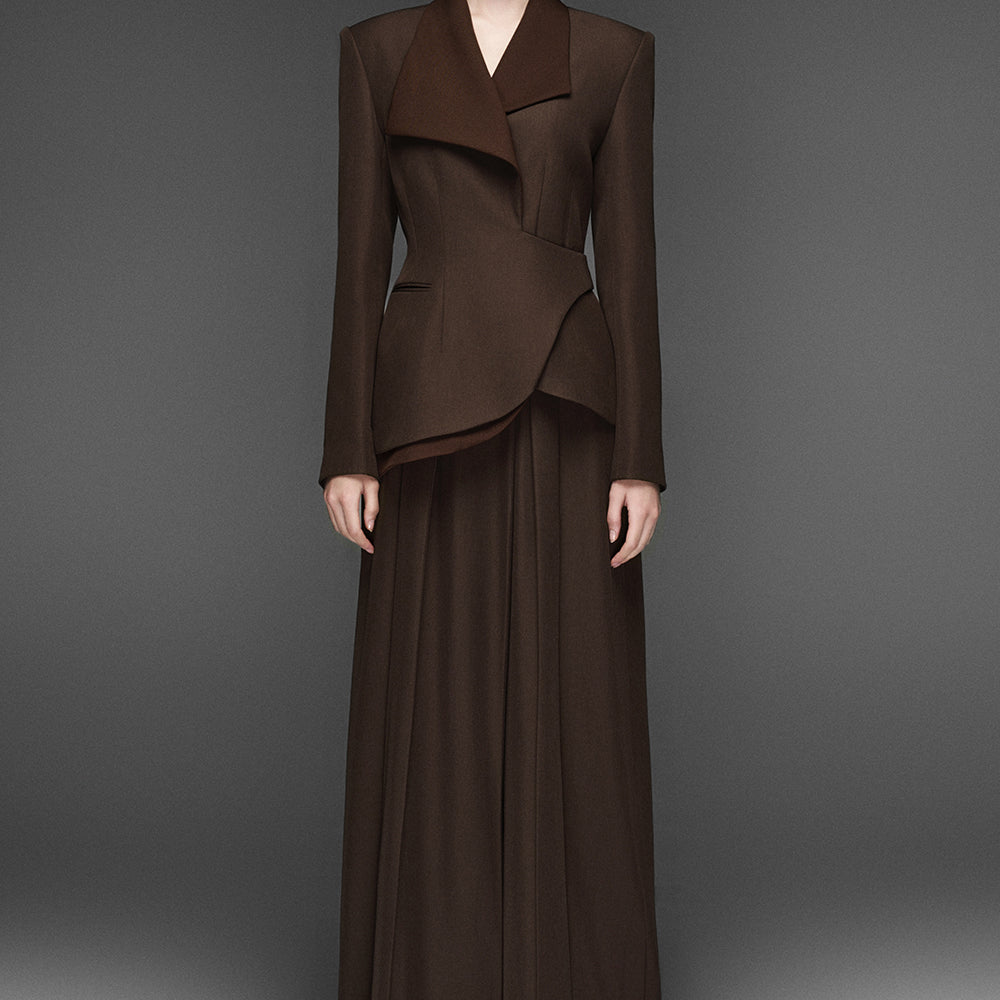 Vivienne Asymmetric Blazer - MEAN BLVD
