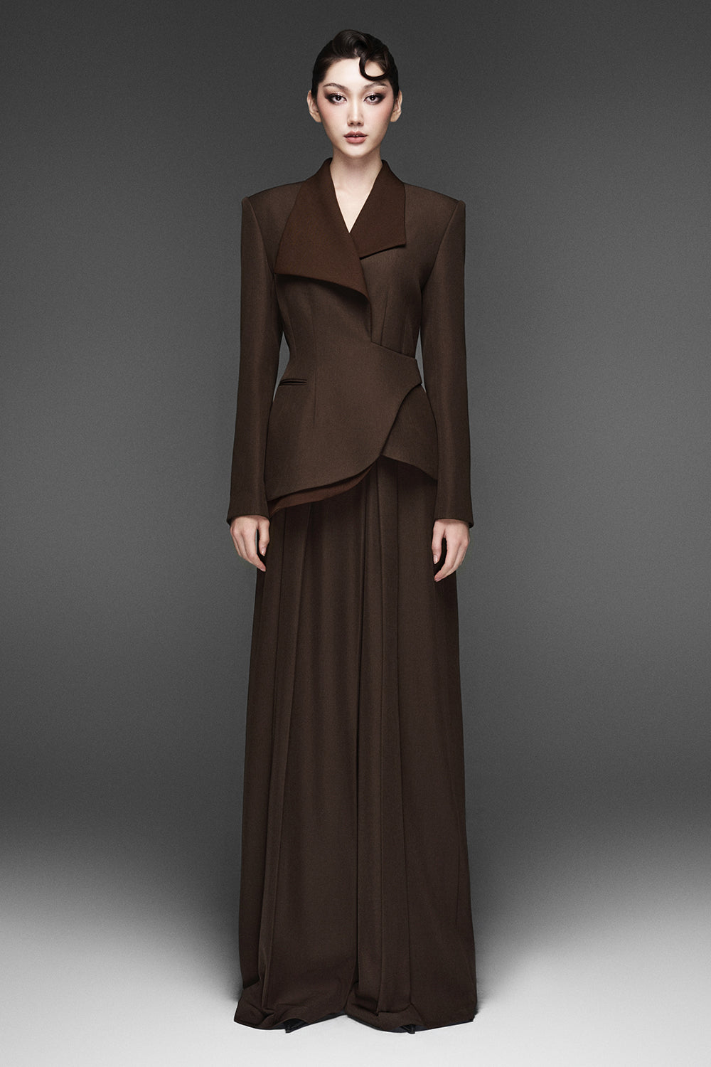 Vivienne Asymmetric Blazer - MEAN BLVD