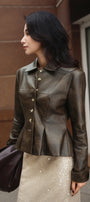 Vivienne Peplum Jacket - MEAN BLVD