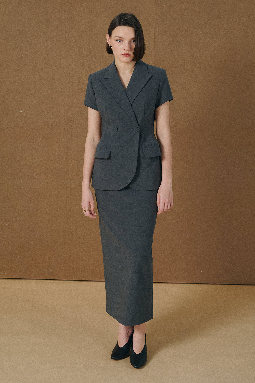 Vivienne Straight Blazer - MEAN BLVD