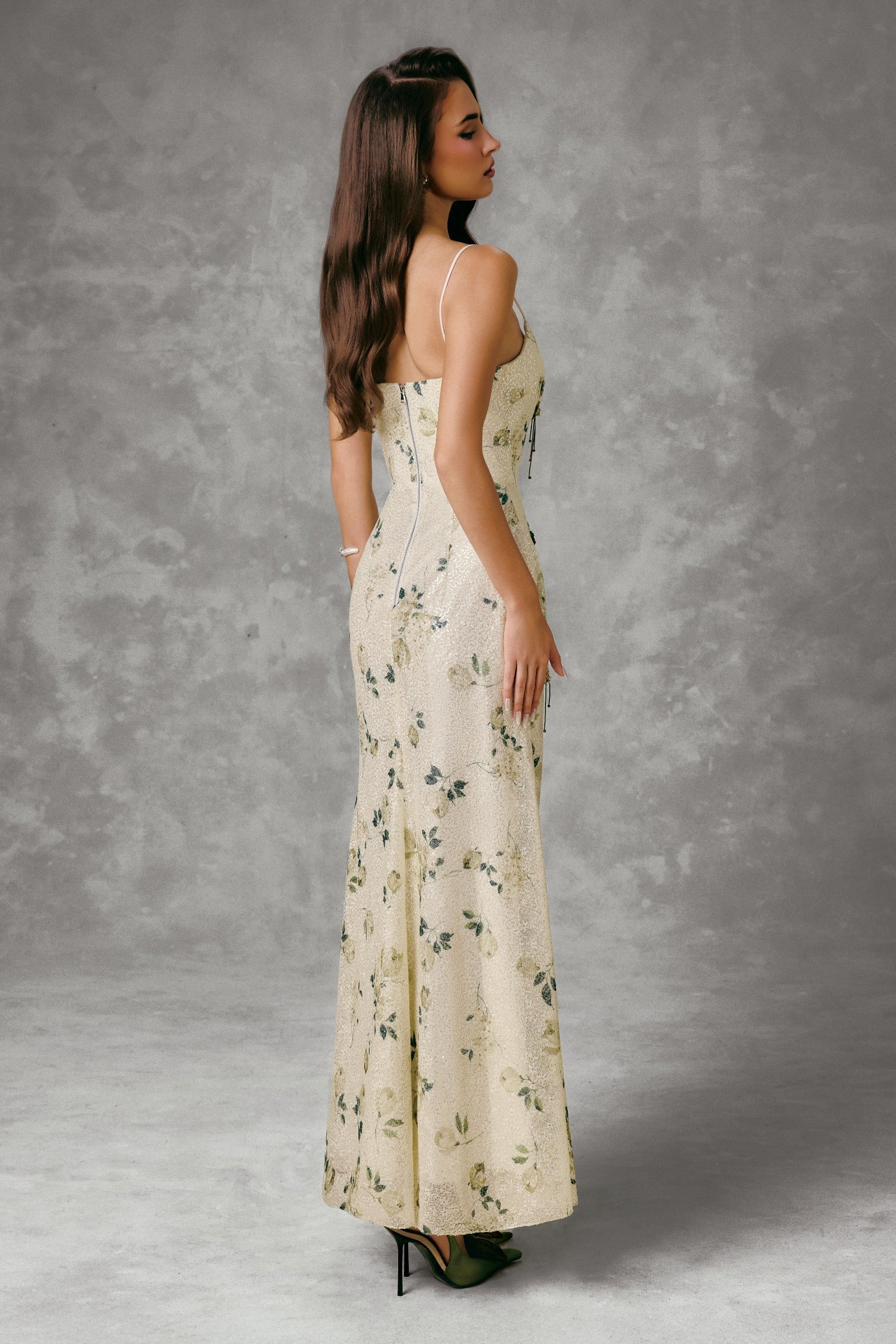 Phoebe Sequin Maxi Dress