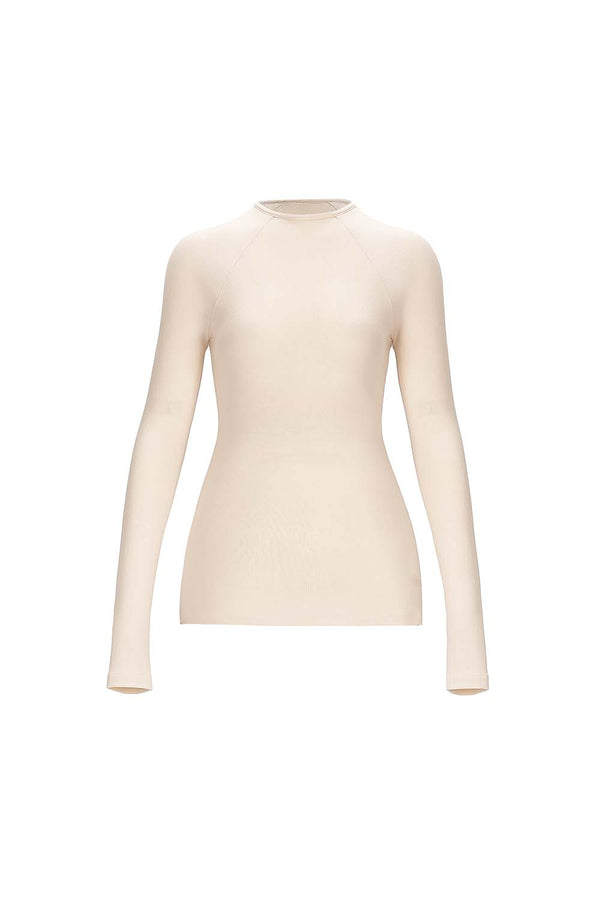 Han Yen Bodycon Long Sleeved Woolen Top