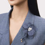 Cuon Floral Brooch