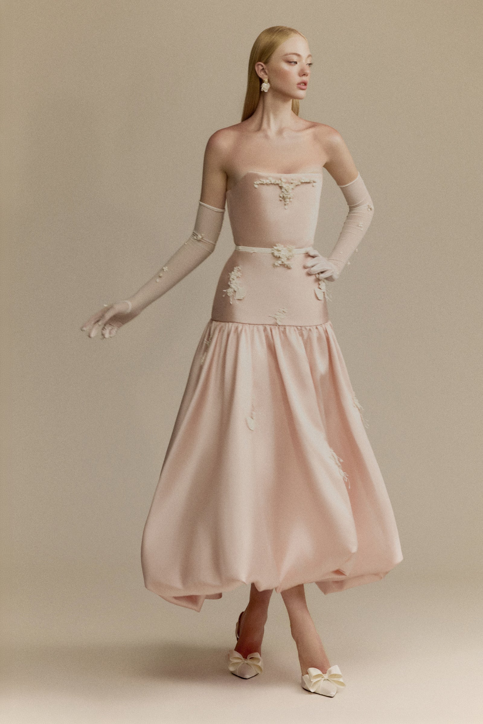 Lumi Bubble Midi Dress