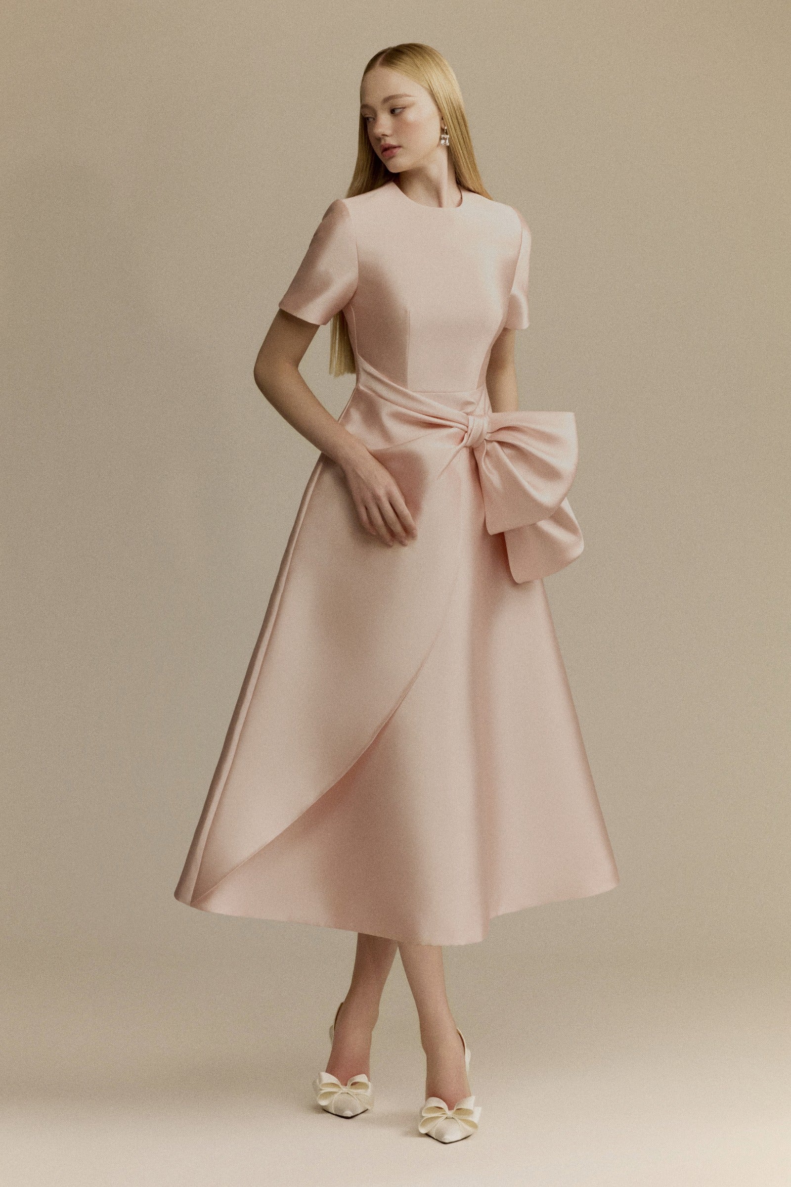 Wilton Ribbon Midi Dress