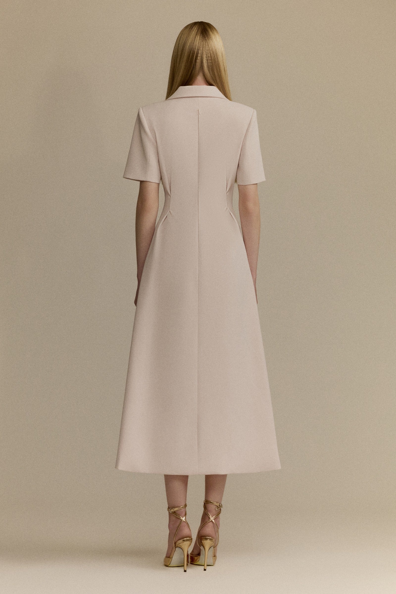 Dynasty Button Midi Dress