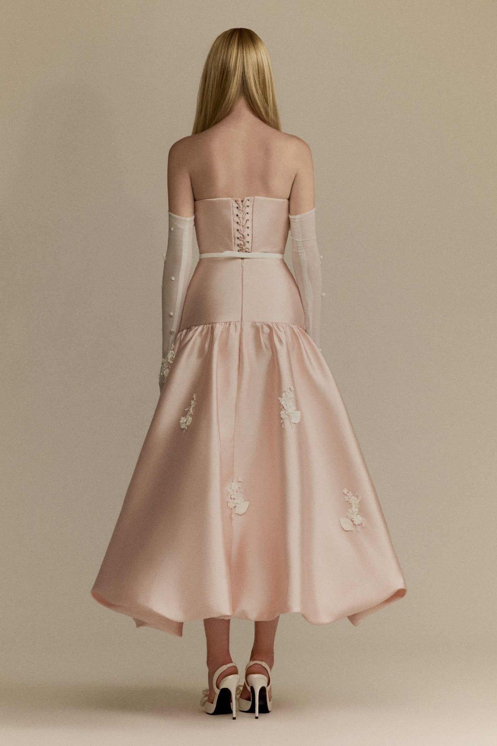 Lumi Bubble Midi Dress