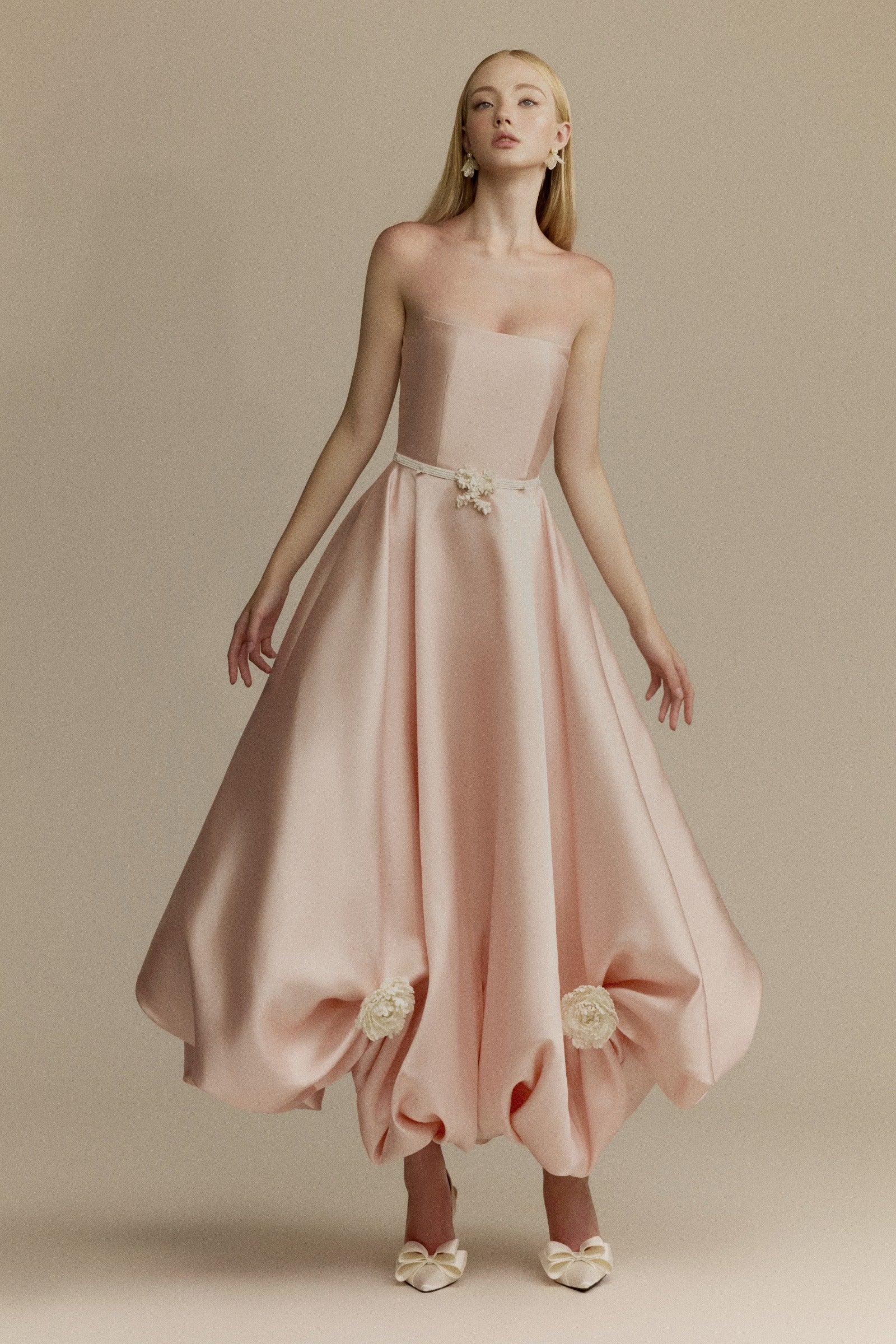 Gardenia Draped Maxi Dress