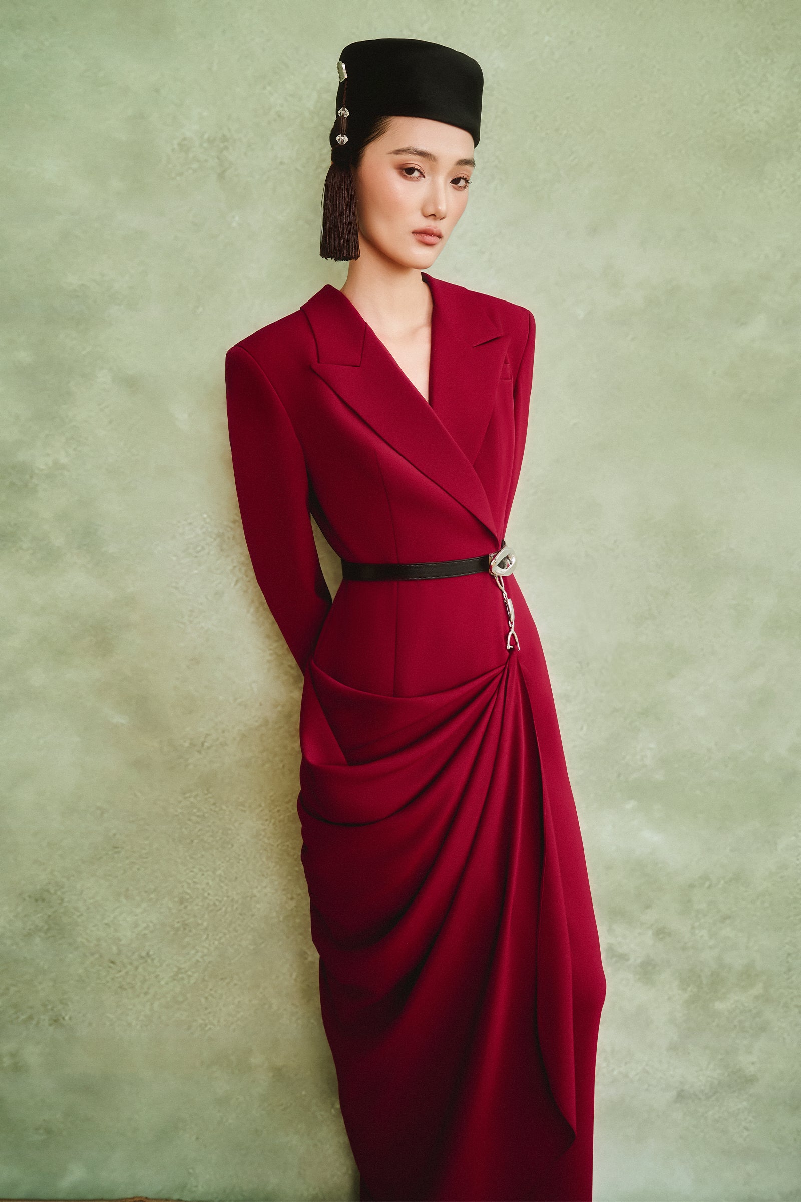 women's holiday dresses near me Christmas Dress Burgundy Mesh Holiday Party FDSLN5234