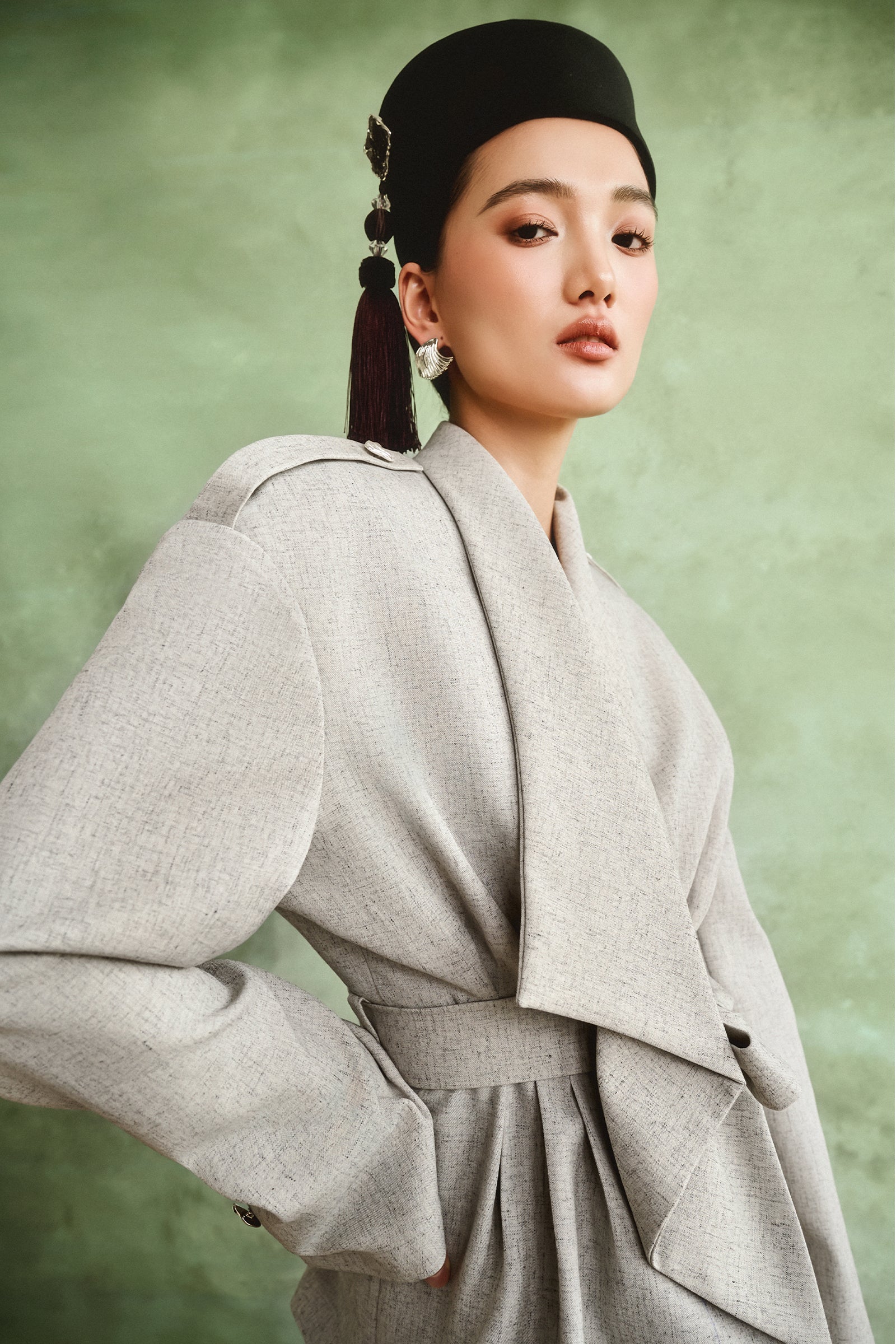 Ambor Blouson Cotton Top