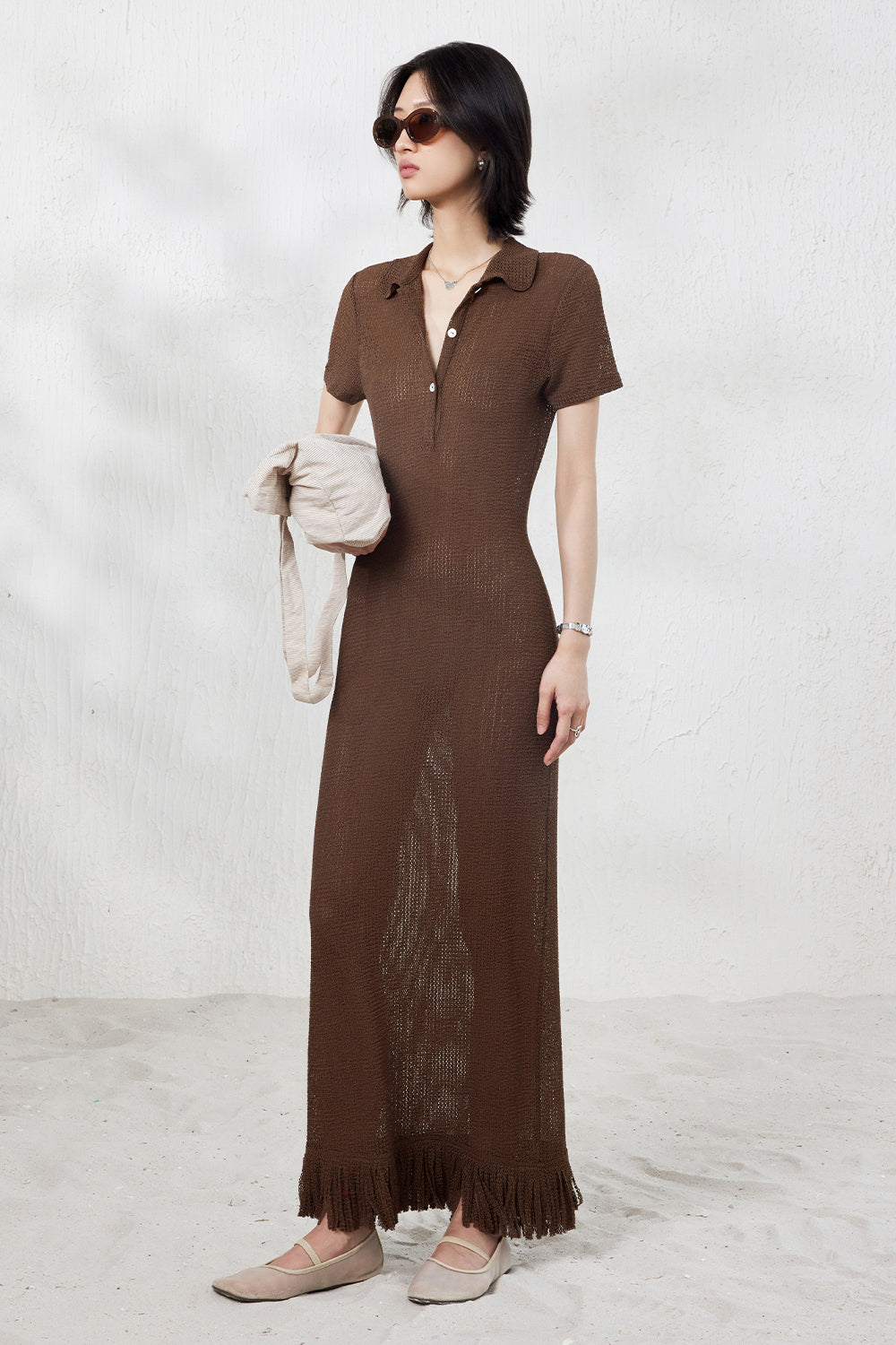 Wendy Fringe Maxi Dress - MEAN BLVD