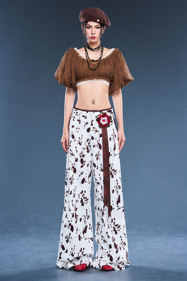 Wetsy Boat Neck Gathering Top - MEAN BLVD