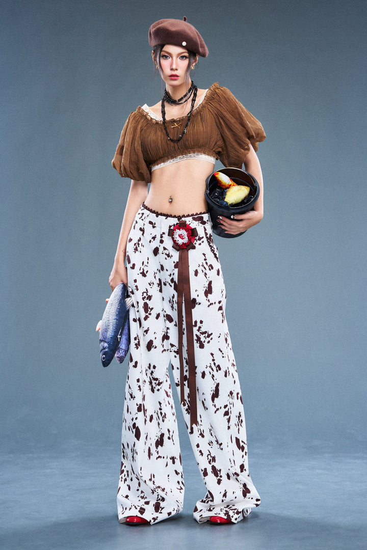 Wetsy Boat Neck Gathering Top - MEAN BLVD