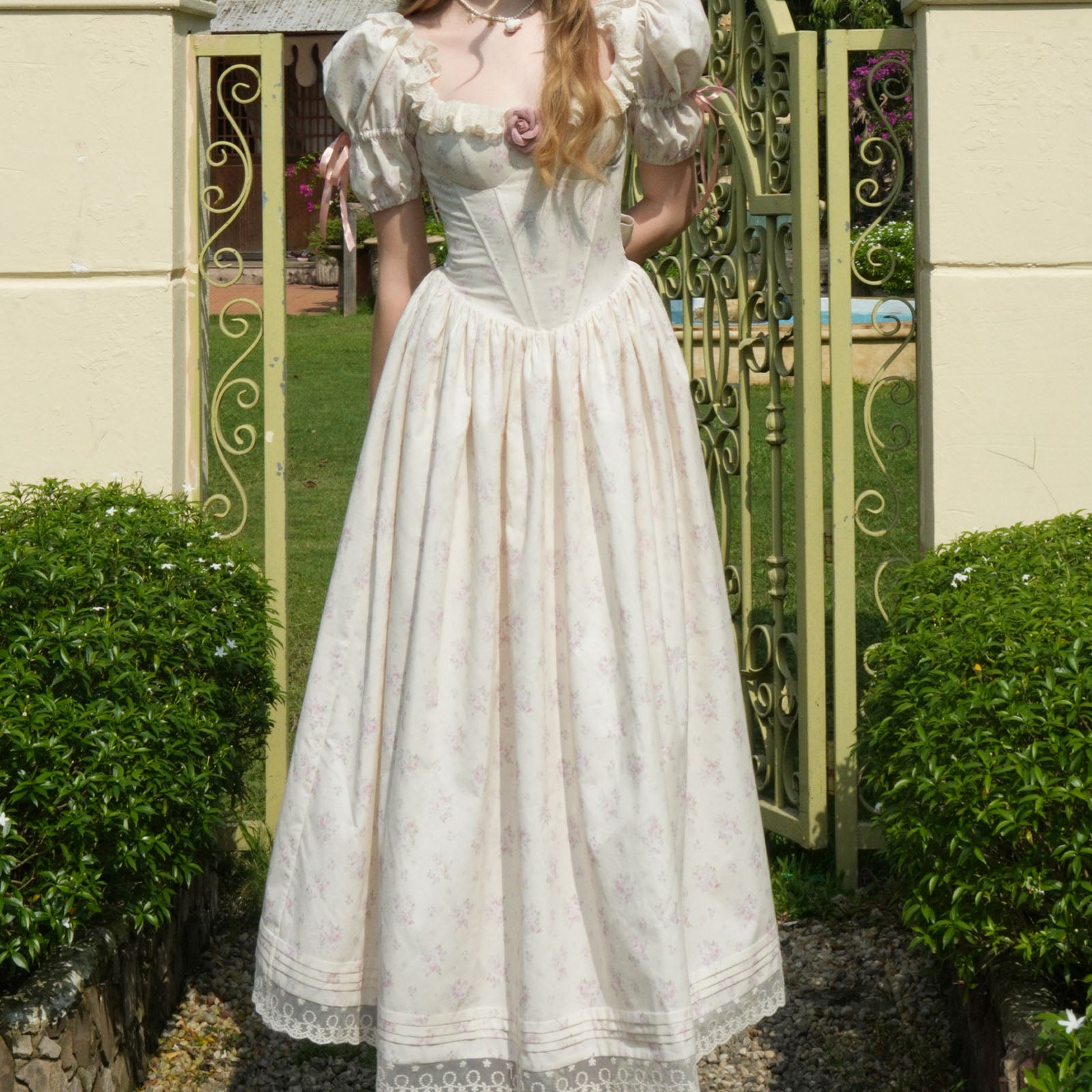 Whisper Ribbon Maxi Dress - MEAN BLVD