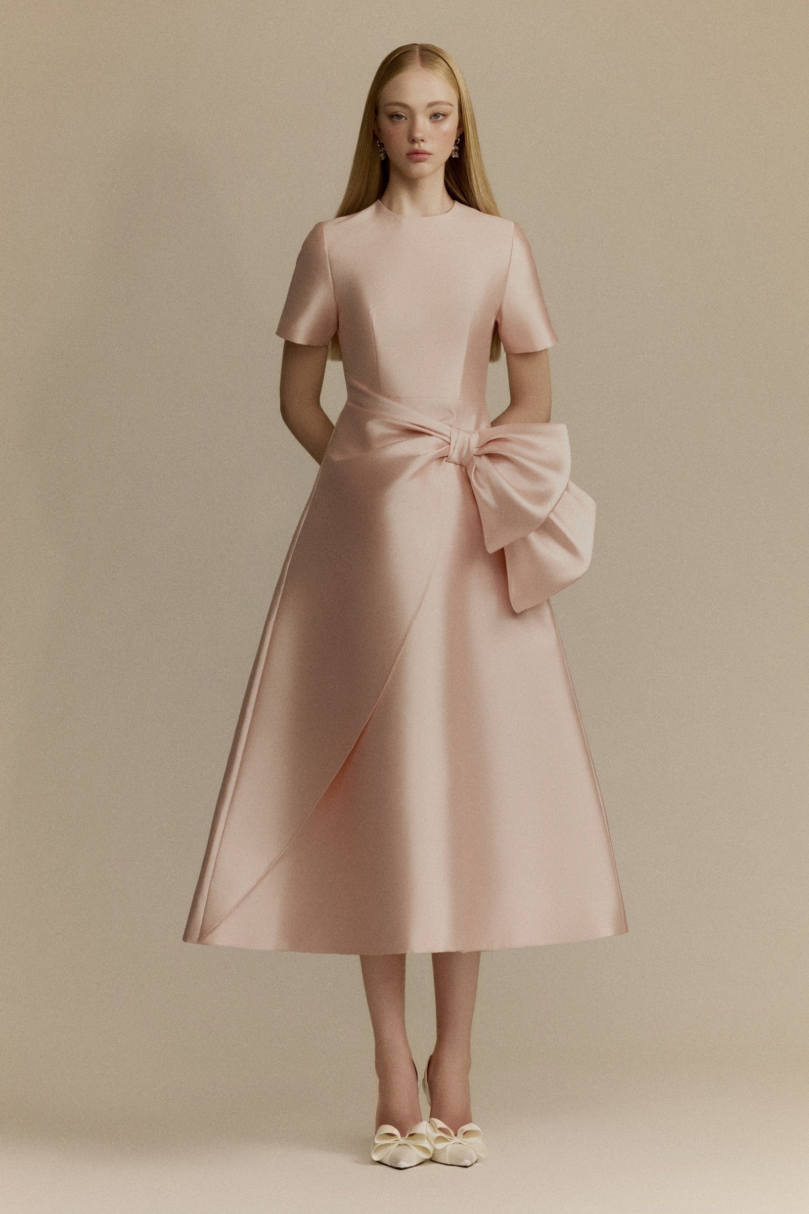 Wilton Ribbon Midi Dress - MEAN BLVD