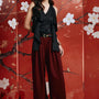 Wings Draped Top - MEAN BLVD