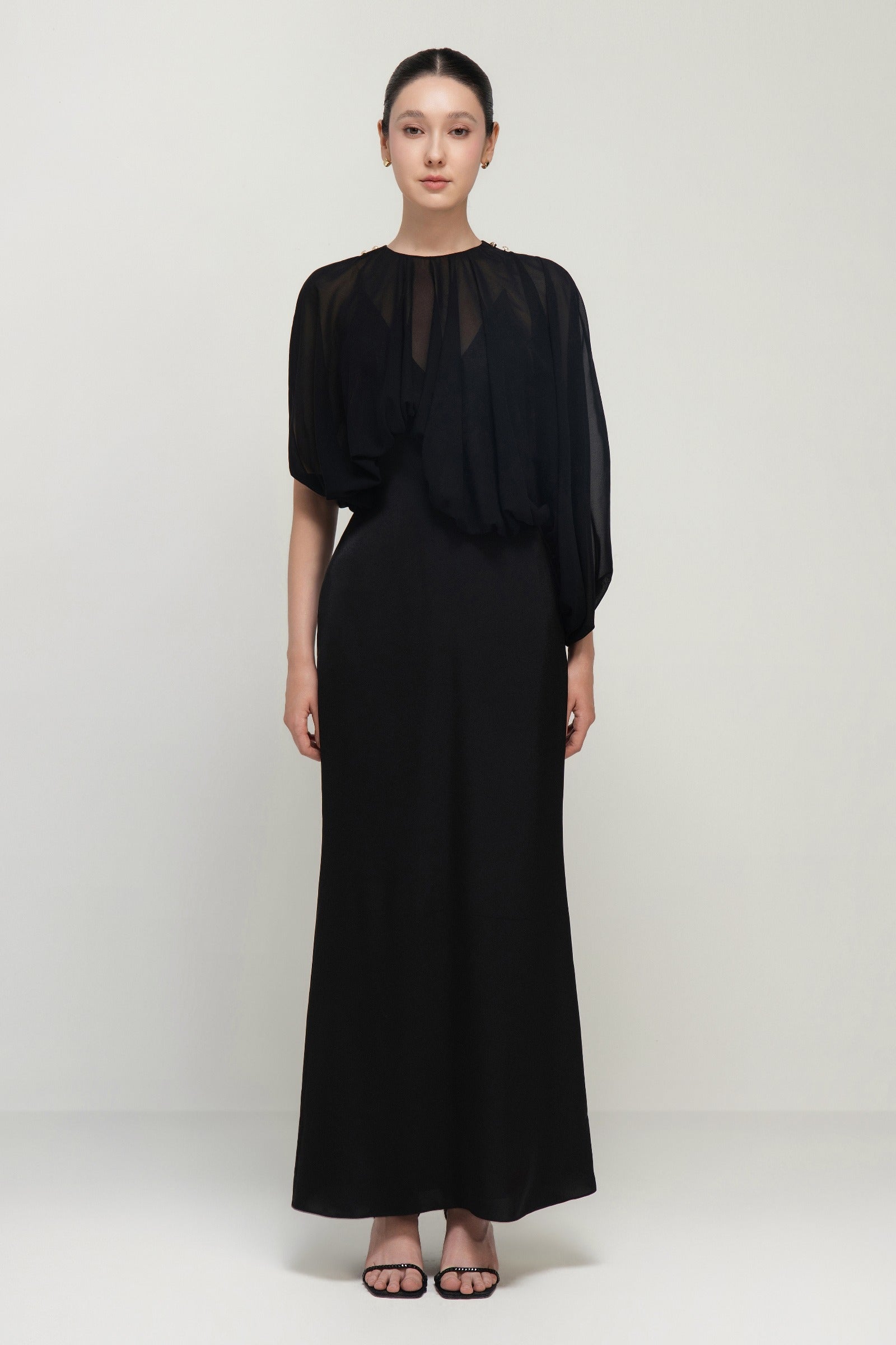 Wren Blouson Maxi Dress - MEAN BLVD