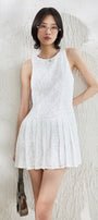 Wynee Pleated Mini Dress - MEAN BLVD