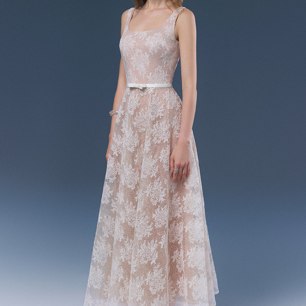 Yuri Lace Midi Dress - MEAN BLVD