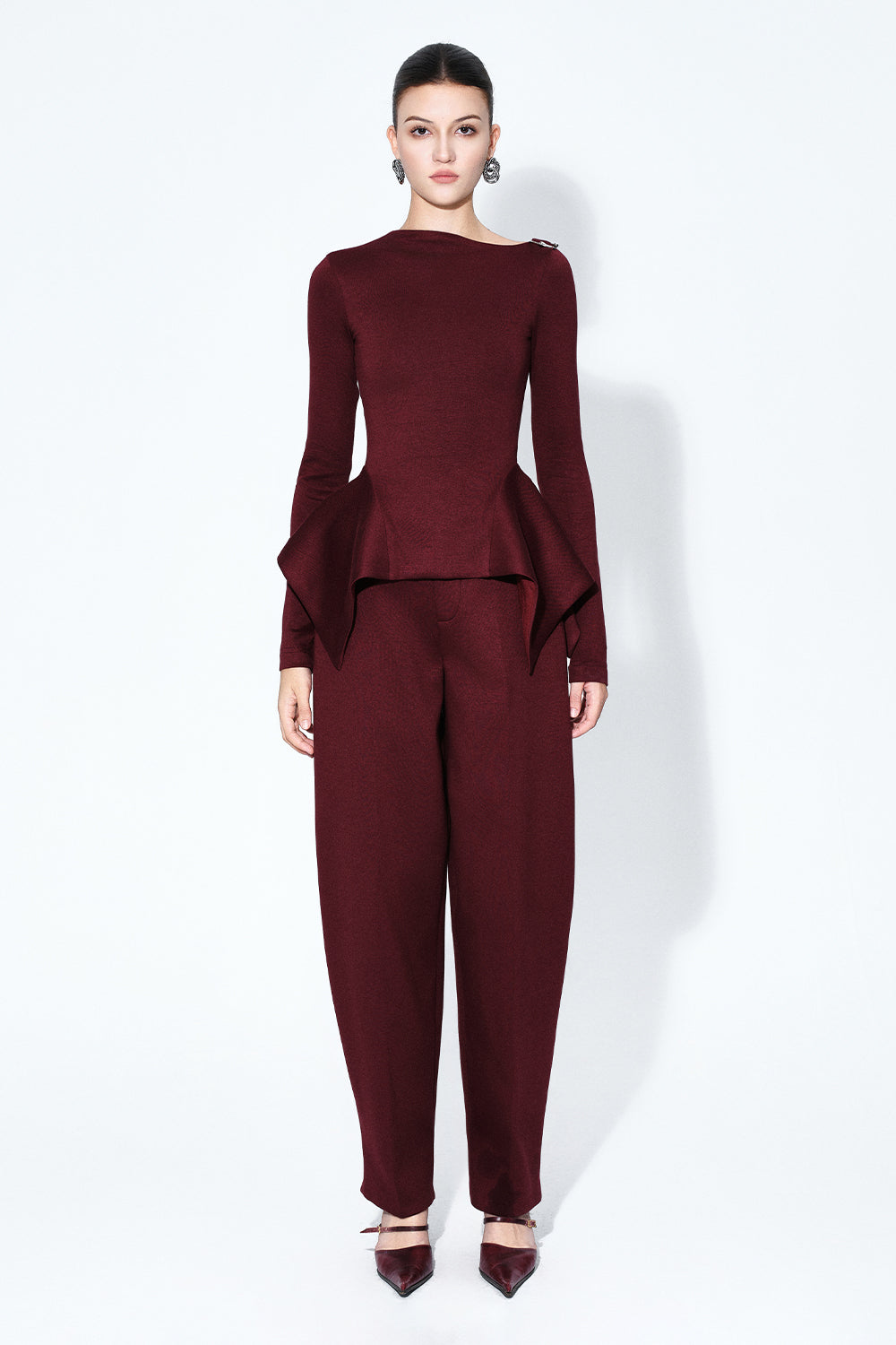 Zane Peplum Top - MEAN BLVD