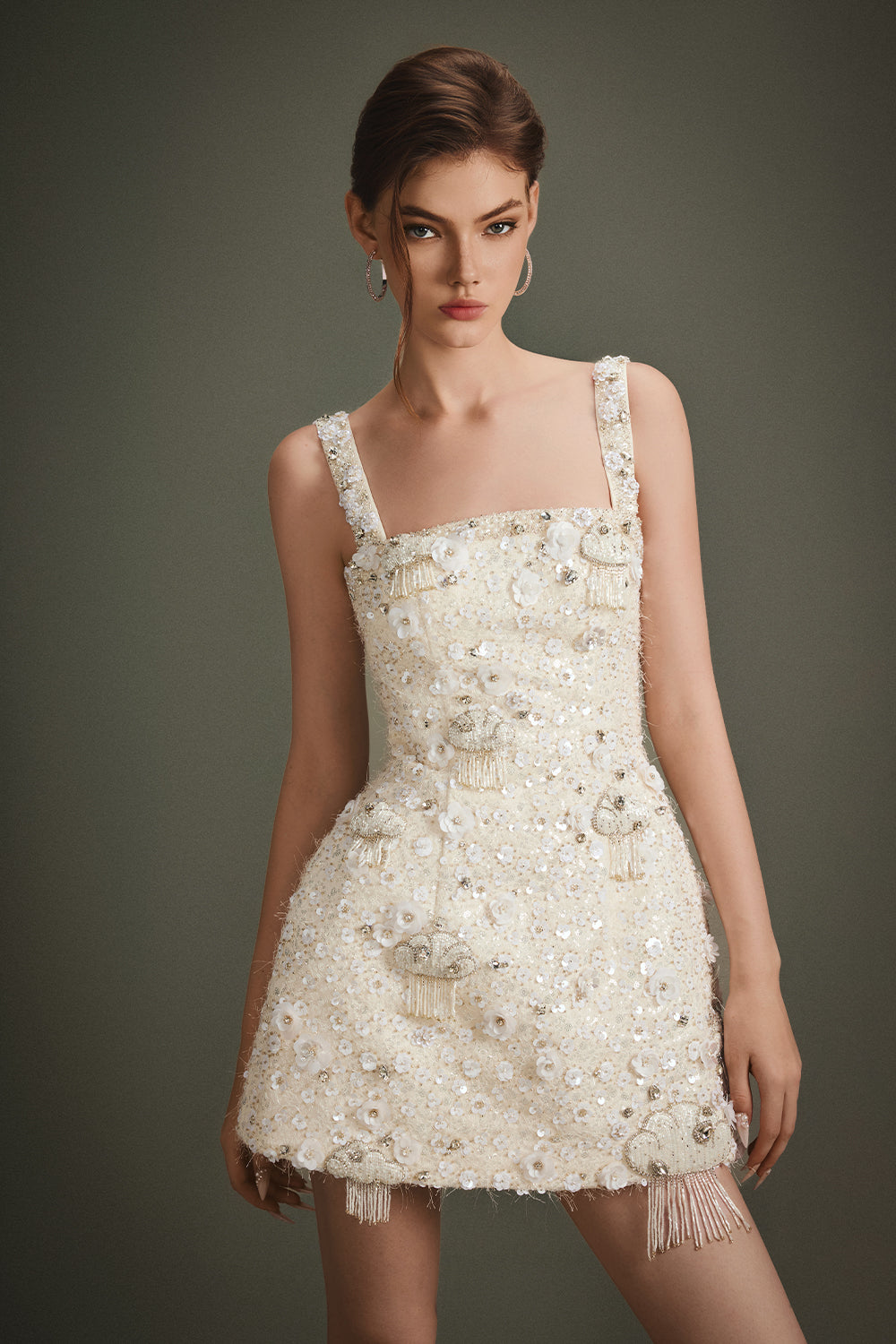 Zaria Applique Mini Dress - MEAN BLVD