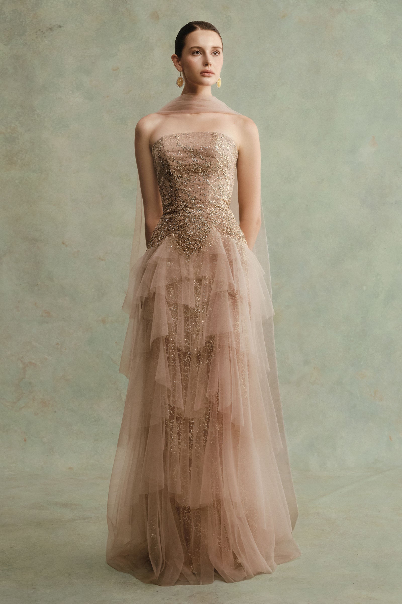 Zaria Ruffle Maxi Dress - MEAN BLVD