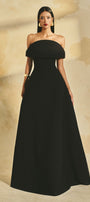 Zee Curved Neck Maxi Dress - MEAN BLVD