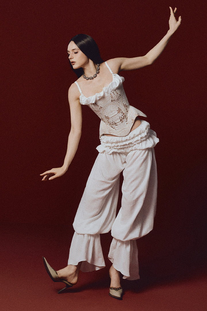 Zephyr Bubble Gathering Pants - MEAN BLVD