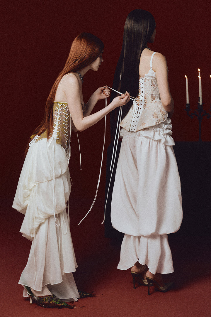 Zephyr Bubble Gathering Pants - MEAN BLVD