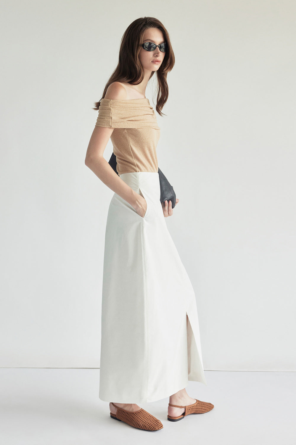 Zoe Cocoon Cotton Skirt - MEAN BLVD